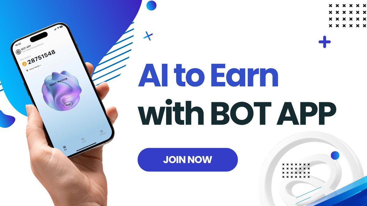 Welcome to the Bot App: AI to Earn quest - where AI boosts growth and 2,000,000 $WON rewards you for being early.

<a href="/BotAppHQ/">Bot App</a> is your AI-powered agent for telegram communities, helping Web3 projects grow smarter and faster. Now’s your chance to join the movement and earn rewards