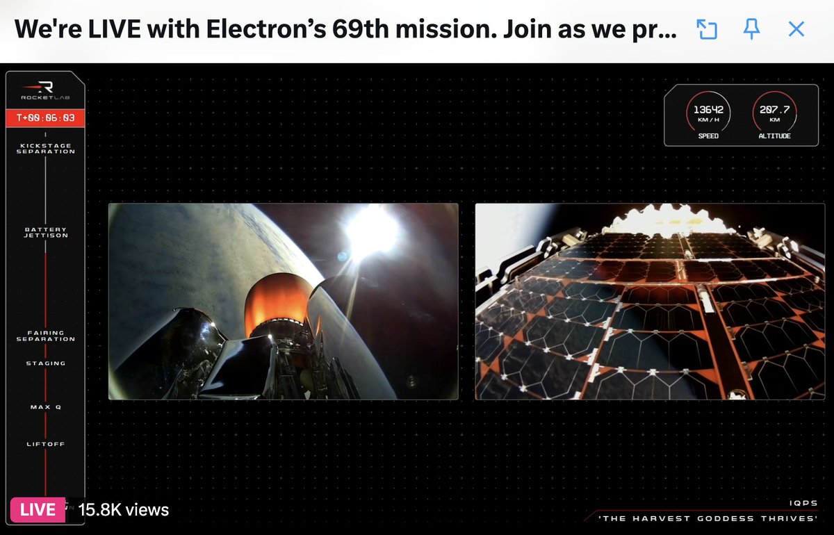 MikeChillit's tweet image. #Electron&apos;s 69th mission. Beautiful mosaic.