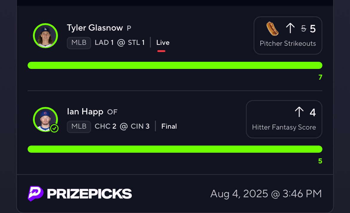 Terrlocks's tweet image. BANG ✅✅✅✅
 
LIKE AND RT IF YOU WANT MORE ❤️

📊🔬🧠 Ran the data on @propsbotai 
Code “TERRLOCKS” gets you 7-day trial try it 🔗 link.propsbot.ai/1wvKAWQbmRb 

#propsbotai #pick6 #mlb #xpicks #PrizePicksmlb #GamblingTwitter #betr #gamblingX #slips