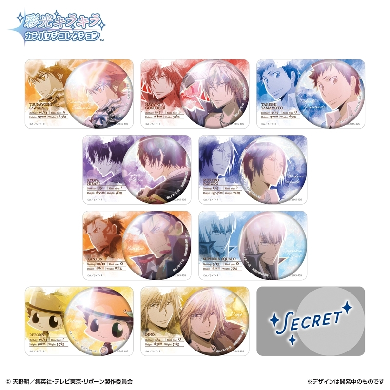 ✨新商品✨ 【#家庭教師ヒットマンREBORN】 「彩光キラキラカンバッジ