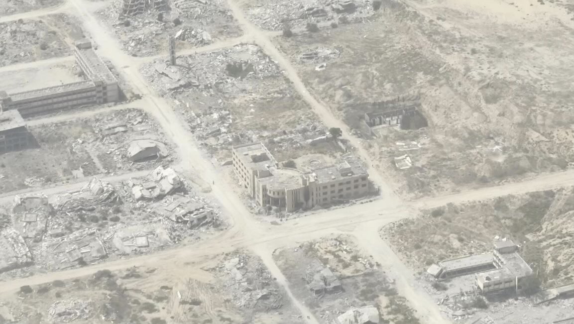 Journalists on the Gaza aid drop flights have been taking footage from the sky. Now gasping in horror at the destruction.

Welcome to urban warfare when the defender has weaponised the whole landscape to a degree never before seen in modern warfare. I mean, *EVER*. What Hamas did