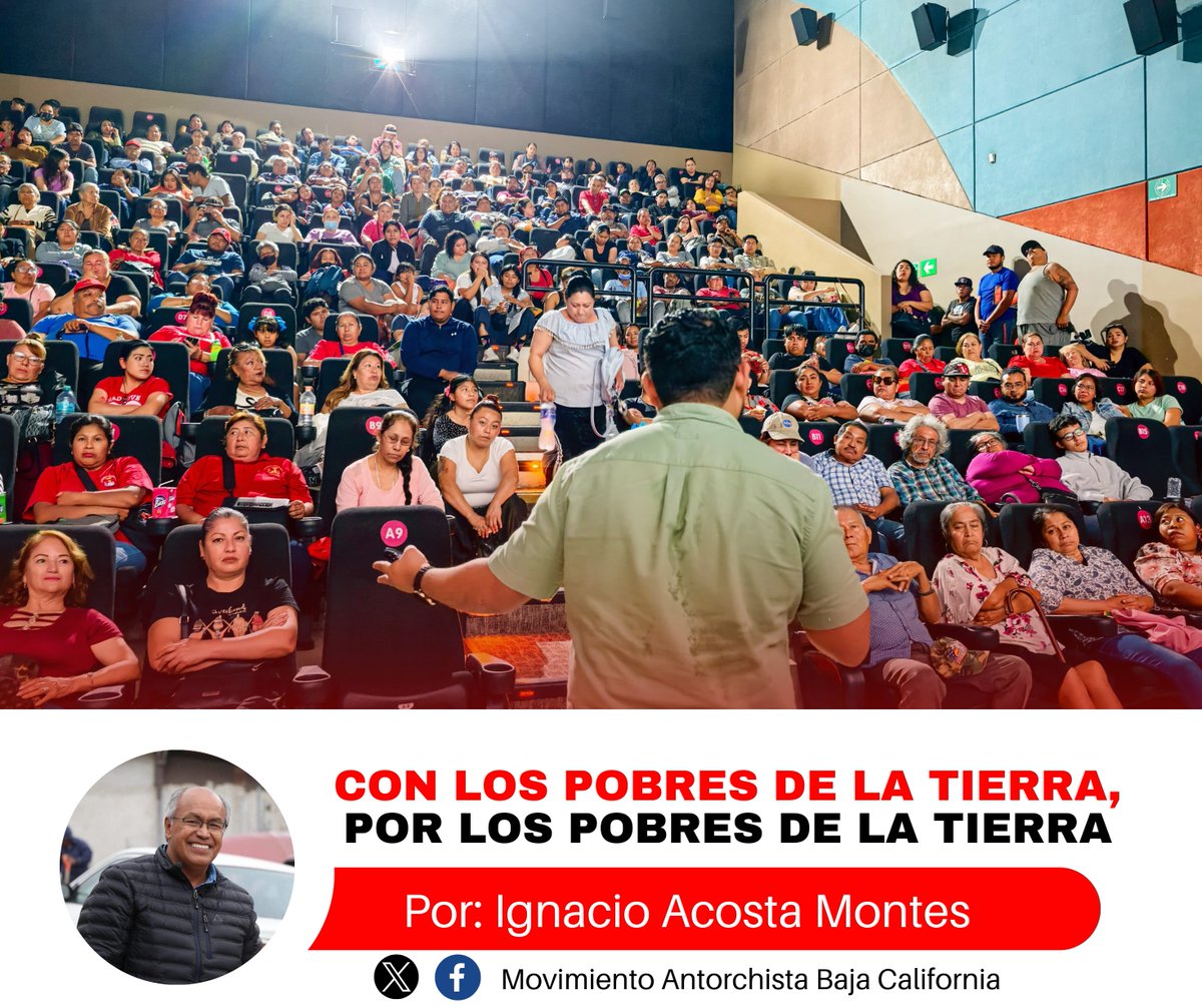 🔥🚩| 𝗧𝗲 𝗰𝗼𝗺𝗽𝗮𝗿𝘁𝗶𝗺𝗼𝘀 𝗲𝗹 𝗮𝗿𝘁𝗶́𝗰𝘂𝗹𝗼 𝗱𝗲 𝗻𝘂𝗲𝘀𝘁𝗿𝗼 𝗱𝗶𝗿𝗶𝗴𝗲𝗻𝘁𝗲 𝗲𝘀𝘁𝗮𝘁𝗮𝗹

CON LOS POBRES DE LA TIERRA, POR LOS POBRES DE LA TIERRA

Ignacio Acosta Montes <a href="/ignacioambc/">Ignacio Acosta M.</a> 
Dirigente de Antorcha en BC

facebook.com/share/p/1AvCzn…