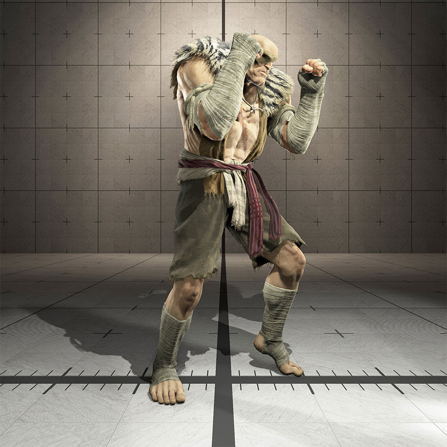FGAnniversaries's tweet photo. Colors 1-4 for Sagat's Outfit 1 in Street Fighter 6. https://t.co/obrhXKLps6