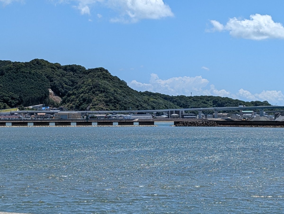 暑さ回避と気分転換する為☝️
海観に行きました、やはり海は最高です👍