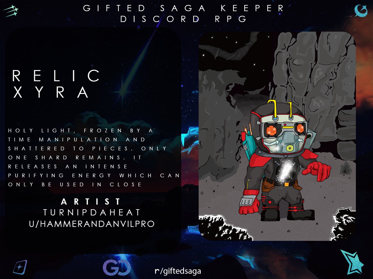 There are even more allies and relics so if you think these look interesting, check out the Reddit shop yourself! They’re out now! Below are some relics made by Joe and <a href="/TurnipDaHeat/">TurnipDaHeat</a> along with <a href="/Pan_StickyGang/">Panyasan | The Sticky Gang 🍀</a> and the ally they’ve brought to the RPG!