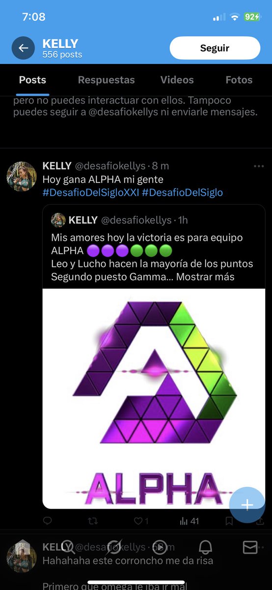 Payasa ridi disque hoy gana alpha 🤣🤣🤣🤣 está no sabe nada