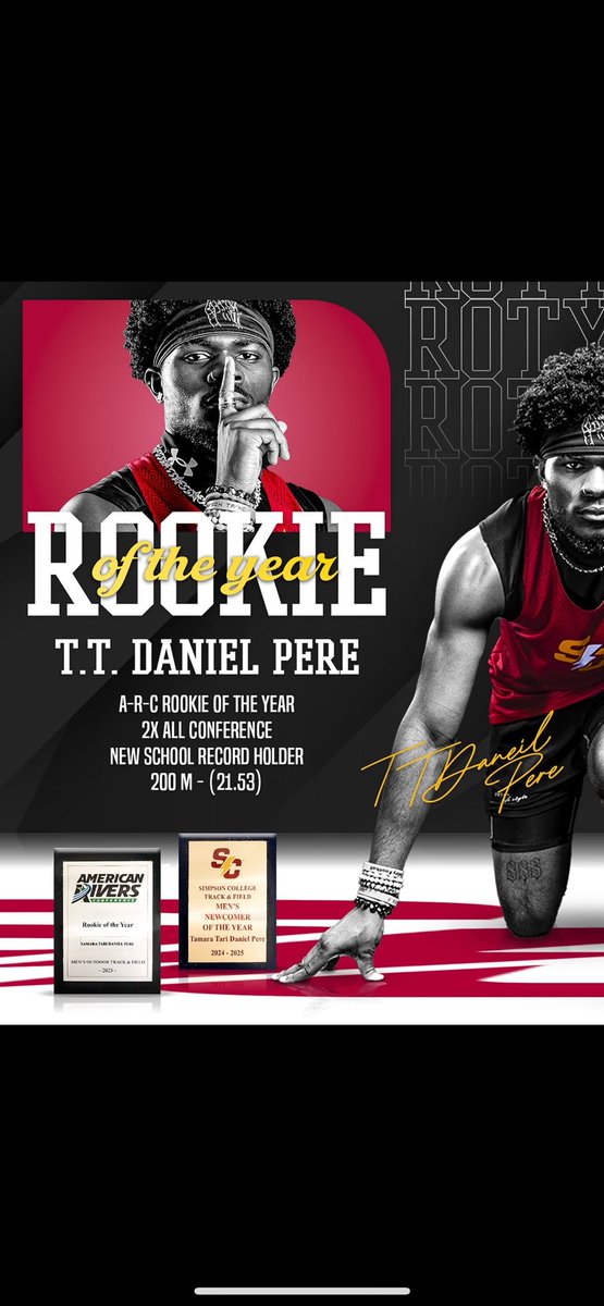 TamaraTari Daniel Pere (@danieltpere) on Twitter photo With 3 years of eligibility left, I will be entering the transfer portal‼️
Track (10.66. 21.53)
Football (CB,WR,KR)
Graphic Design major & minor in Arts
Coaches reach out, I am open for recruiting
📲danielpere328@gmail.com With 3 years of eligibility left, I will be entering the transfer portal‼️
Track (10.66. 21.53)
Football (CB,WR,KR)
Graphic Design major & minor in Arts
Coaches reach out, I am open for recruiting
📲danielpere328@gmail.com