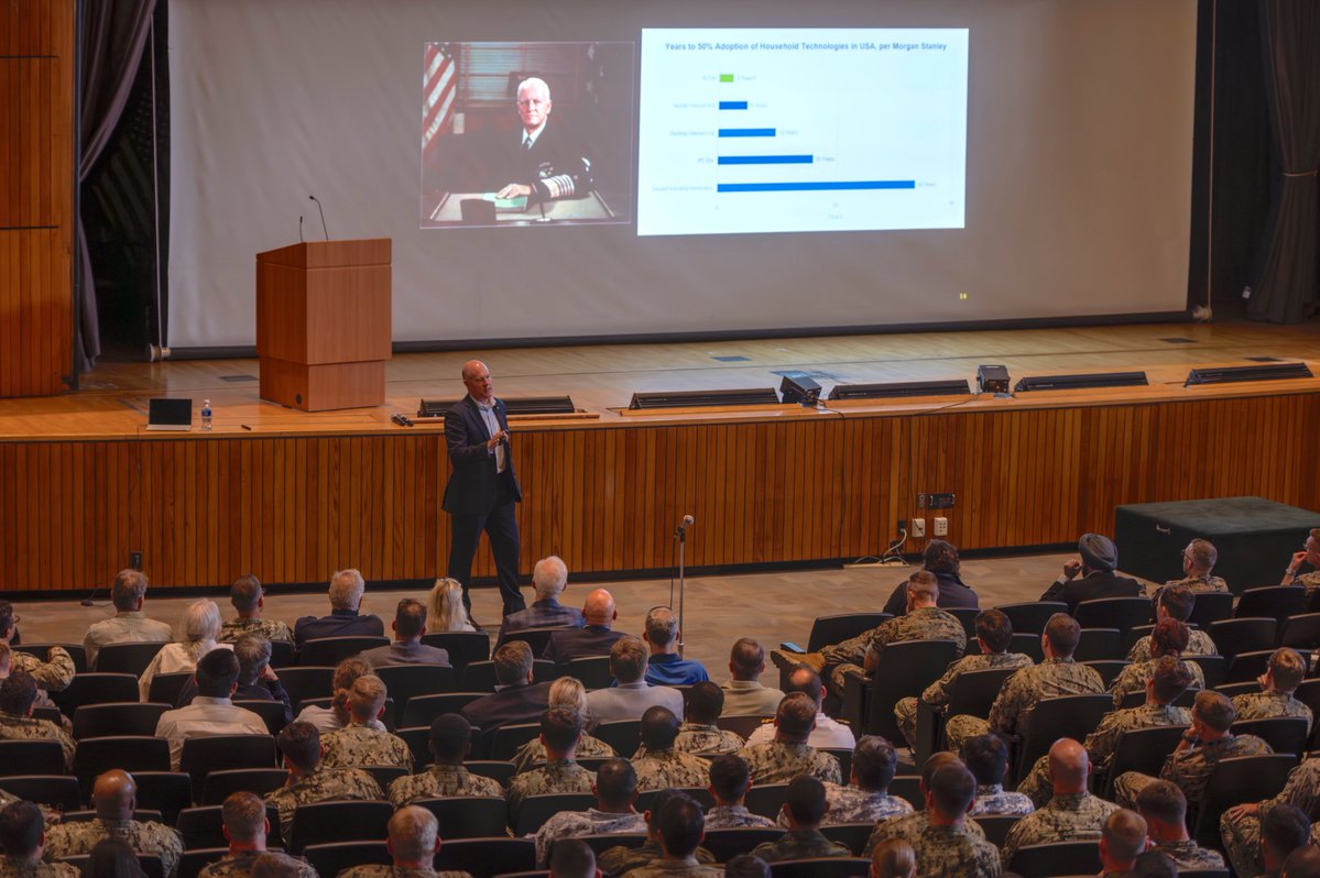 Naval Postgraduate School (@nps_monterey) on Twitter photo NPS kicked off its AI Task Force with an all-student brief on the school’s unified strategy to advance AI through education, research, infrastructure and operational partnerships, driving applied innovation across the <a href="/USNavy/">U.S. Navy</a>, <a href="/USMC/">U.S. Marines</a>, <a href="/DeptofDefense/">Department of Defense 🇺🇸</a>.
More: linkedin.com/feed/update/ur… NPS kicked off its AI Task Force with an all-student brief on the school’s unified strategy to advance AI through education, research, infrastructure and operational partnerships, driving applied innovation across the <a href="/USNavy/">U.S. Navy</a>, <a href="/USMC/">U.S. Marines</a>, <a href="/DeptofDefense/">Department of Defense 🇺🇸</a>.
More: linkedin.com/feed/update/ur…