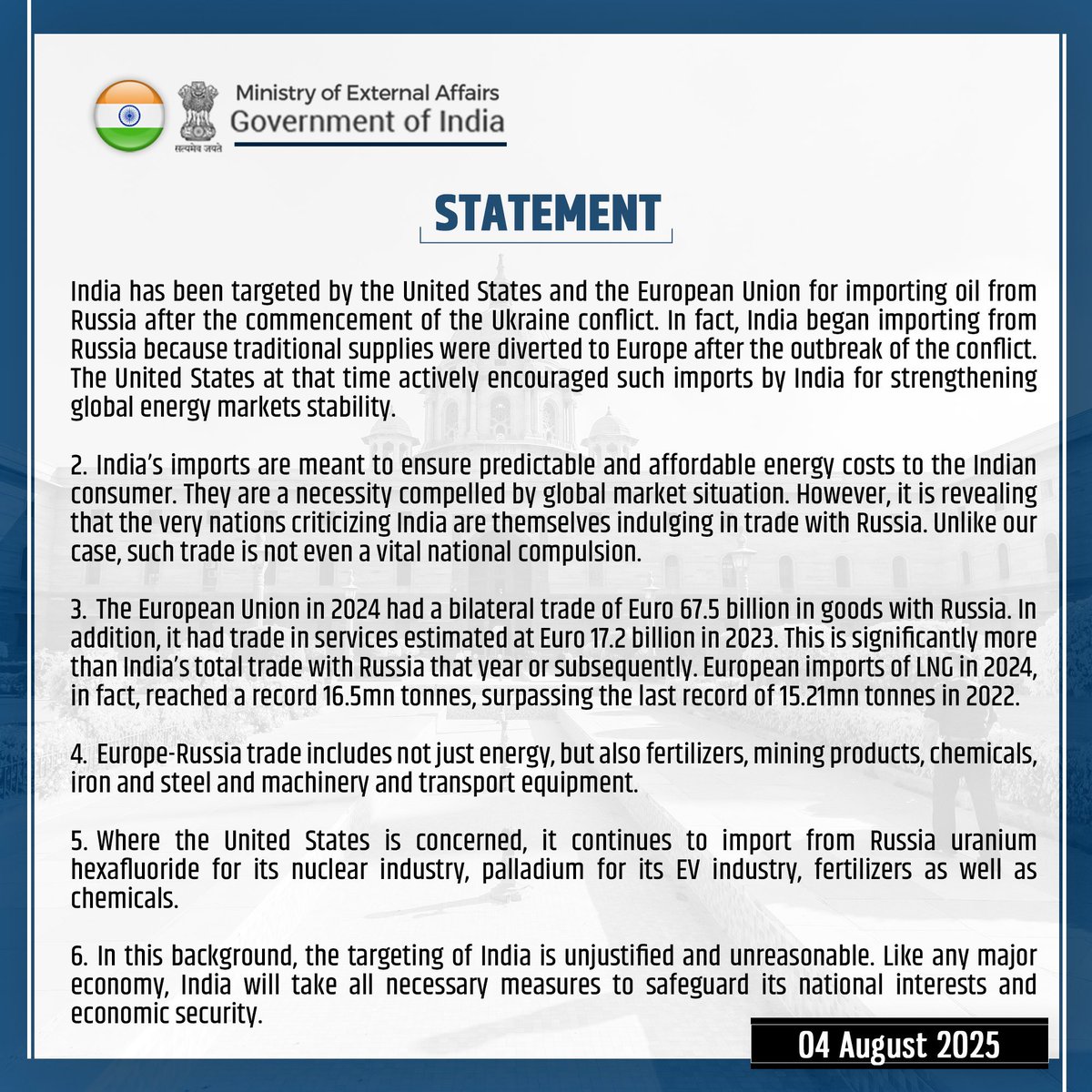 jpvallurubjp (@jpvallurubjp) on Twitter photo Never mistake <a href="/narendramodi/">Narendra Modi</a> ji’s patience for weakness.
India honoured its friendships — but our silence is not submission.
New India does not bow. Not to pressure. Not to hypocrisy. Not to the West. Never mistake <a href="/narendramodi/">Narendra Modi</a> ji’s patience for weakness.
India honoured its friendships — but our silence is not submission.
New India does not bow. Not to pressure. Not to hypocrisy. Not to the West.