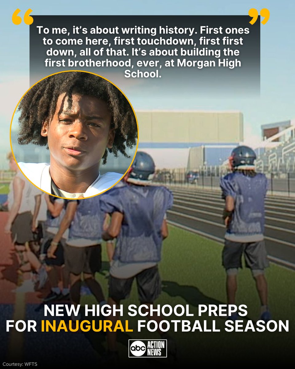 tampabay28's tweet photo. Aquilla J. Morgan High is Hillsborough County’s newest and largest campus. With a new school, comes a new football team. https://t.co/BbMmlk7v0Q