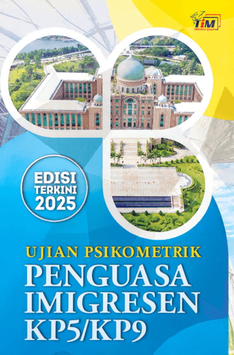 examonlineSPA's tweet photo. UJIAN PSIKOMETRIK PENOLONG PENGUASA IMIGRESEN GRED KP5 JABATAN IMIGRESEN MALAYSIA 14 Ogs 2025

Ebook Rujukan Khusus PSIKOMETRIK KLIK DISINI > https://t.co/5J6rK958H1 https://t.co/vKGyRuyyhi