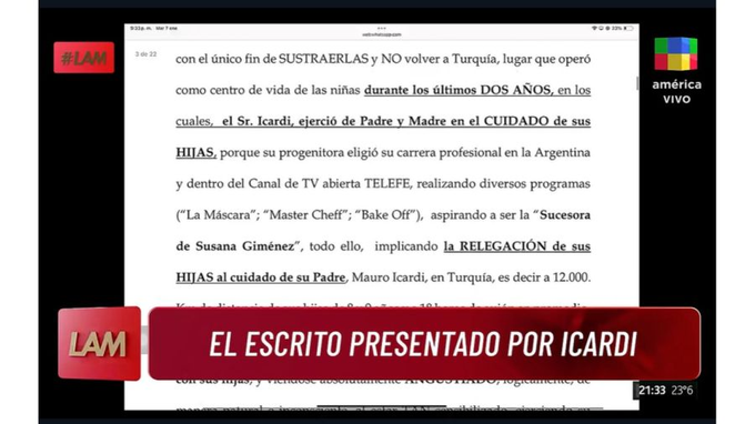lalalalalala (@holamivida17) on Twitter photo el psicópata de Icardi y las mamarrachas de sus abogadas en un escrito judicial acusaron a Wanda de querer ser la nueva Susana Giménez kjjj hace MESES ejercen violencia mediática, al fin de dan cuenta
#LAM #SQP <a href="/AngeldebritoOk/">A N G E L</a> <a href="/pepeochoa88/">pepe ochoa</a> #Wandagate <a href="/wanditanara/">Badbitch</a> <a href="/juliargen/">Julieta Argenta ⭐️⭐️⭐️</a> #ddm el psicópata de Icardi y las mamarrachas de sus abogadas en un escrito judicial acusaron a Wanda de querer ser la nueva Susana Giménez kjjj hace MESES ejercen violencia mediática, al fin de dan cuenta
#LAM #SQP <a href="/AngeldebritoOk/">A N G E L</a> <a href="/pepeochoa88/">pepe ochoa</a> #Wandagate <a href="/wanditanara/">Badbitch</a> <a href="/juliargen/">Julieta Argenta ⭐️⭐️⭐️</a> #ddm