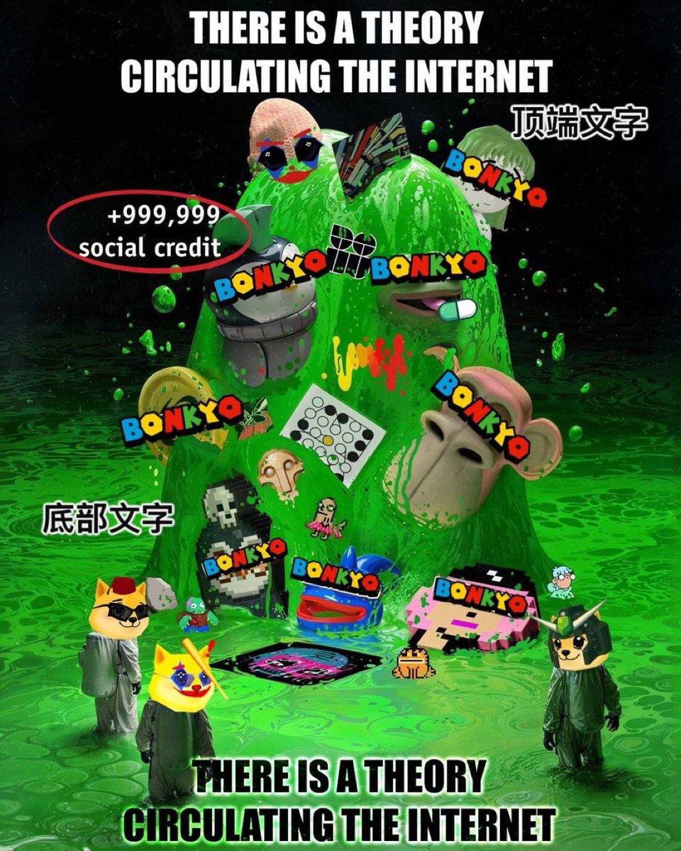 there is a theory circulating the internet and people are starting to notice 

it's time to believe in something

it's time to believe in bonkyo