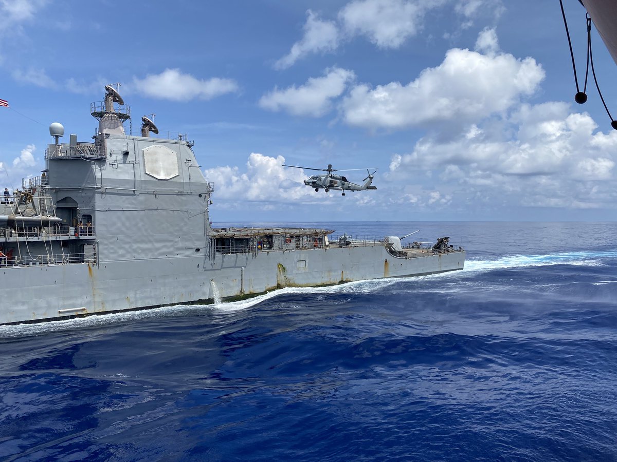 RFA Tidespring (@rfatidespring) on Twitter photo <a href="/RFATidespring/">RFA Tidespring</a> <a href="/COMUKCSG/">UK Carrier Strike Group</a> #OpHighmast #CSG25 Yesterday’s afternoon Replenishment with USS Robert Smalls to our Starboard and ESPS Mendez Nunez to our Port <a href="/RFATidespring/">RFA Tidespring</a> <a href="/COMUKCSG/">UK Carrier Strike Group</a> #OpHighmast #CSG25 Yesterday’s afternoon Replenishment with USS Robert Smalls to our Starboard and ESPS Mendez Nunez to our Port