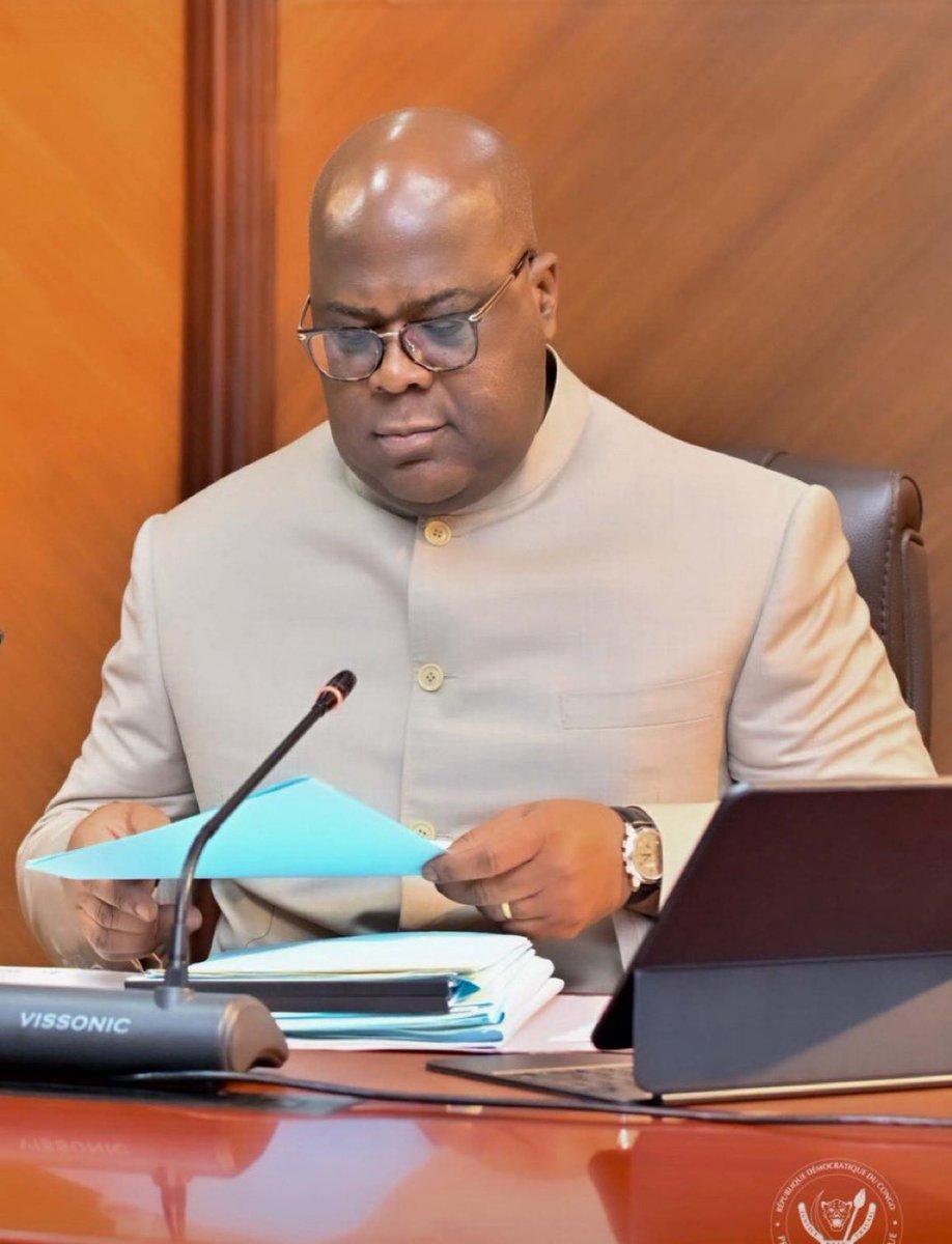 🚨🇨🇩Nous considérons que vous n’avez fait que trois 3 ans de vos deux mandats. Les 7 autres ont été perdus avec #FCC_M23_AFC_RDF . Nous allons impérativement les récupérer. J’ai dit et je ne débats pas à ce sujet. <a href="/fatshi13/">Félix A. Tshisekedi</a>.