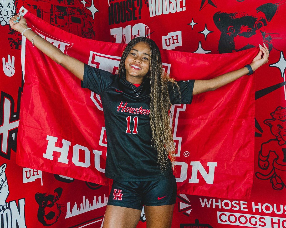 MeaganS__11's tweet photo. I am blessed to announce my verbal commitment to the University of Houston! #GOCOOGS 
@UHCougarSoccer 
@UHCougarSports 
@FBISDAthletics @RiseSoccerClub @coachkevincross 
@SFAHS_Bulldogs https://t.co/ZmW3Gn81PC