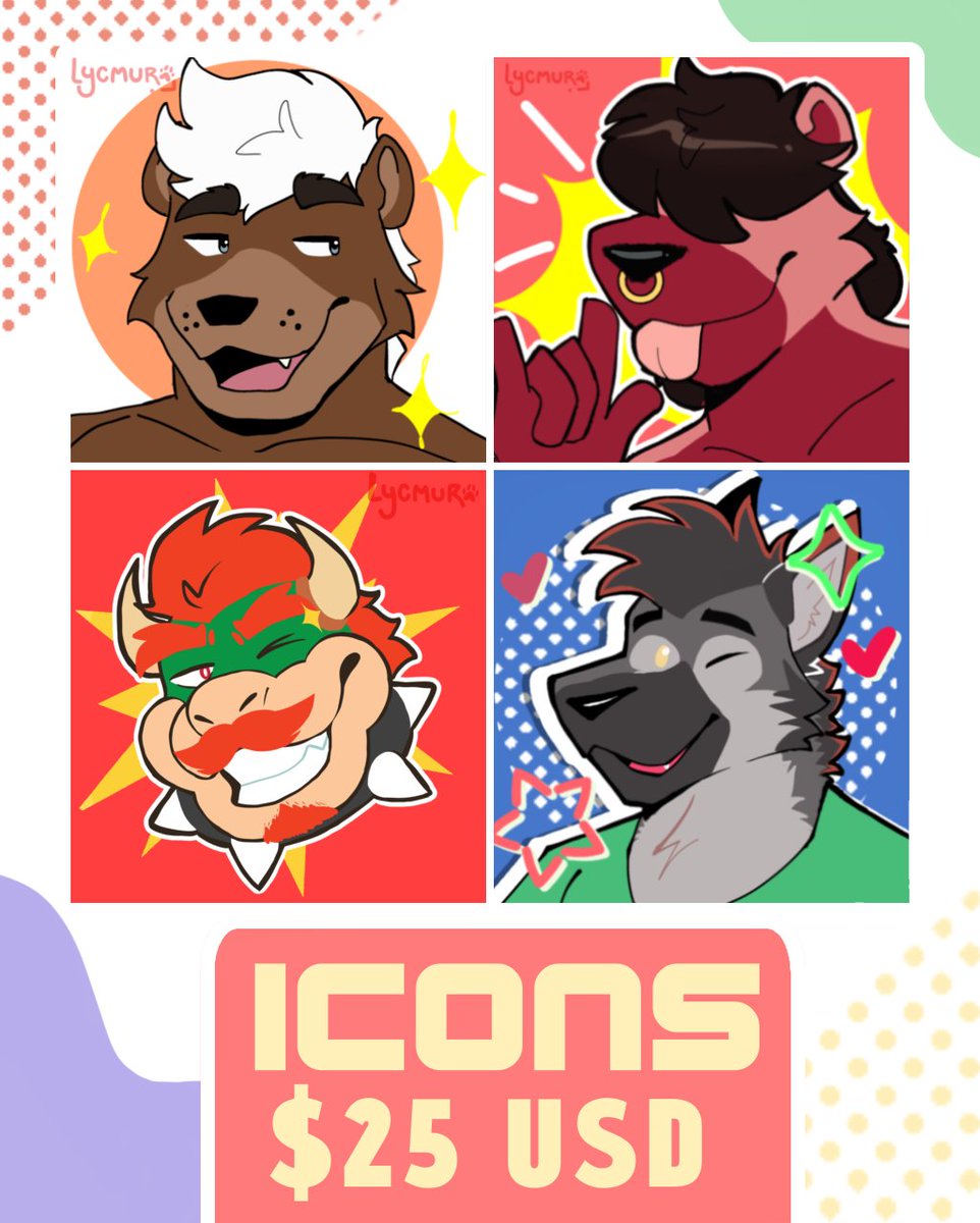 ˗ˏˋ ᴸʸᶜᵐᵘʳ ˎˊ˗ (@lycmur) on Twitter photo LIMITED TIME SALE - "Headshot/Icons"
25$ each headshot
Only 5 slots
For any genders & species
To apply PM @ObsVaeruff
Or fill the form: forms.gle/1iBNW16vJbBAKA…
🎨 <a href="/Lycmur/">˗ˏˋ ᴸʸᶜᵐᵘʳ ˎˊ˗</a>
📢 <a href="/VaeruffMS/">Vaeruff Management Services</a>
#furry #commission #sale LIMITED TIME SALE - "Headshot/Icons"
25$ each headshot
Only 5 slots
For any genders & species
To apply PM @ObsVaeruff
Or fill the form: forms.gle/1iBNW16vJbBAKA…
🎨 <a href="/Lycmur/">˗ˏˋ ᴸʸᶜᵐᵘʳ ˎˊ˗</a>
📢 <a href="/VaeruffMS/">Vaeruff Management Services</a>
#furry #commission #sale