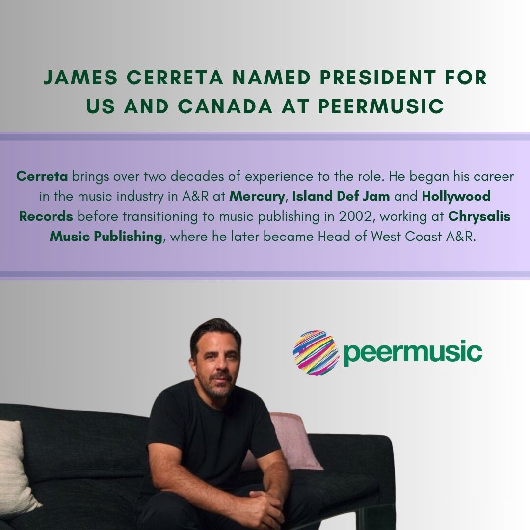 anrworldwide's tweet image. Get this scoop of music industry news:

#Cochise #ONERPM #ArtistDevelopment #UTA #MusicBusiness #Global  #MusicPublishing #PeerMusic #MusicIndustry
