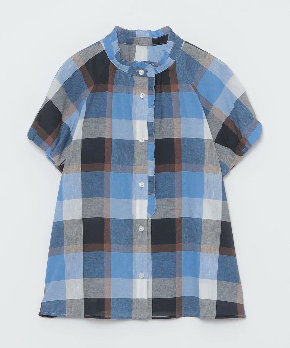 【バーバリーブルーレーベル　クレストブリッジ】バルーンスリーブ シャツ BLUE LABEL CRESTBRIDGE on X: 