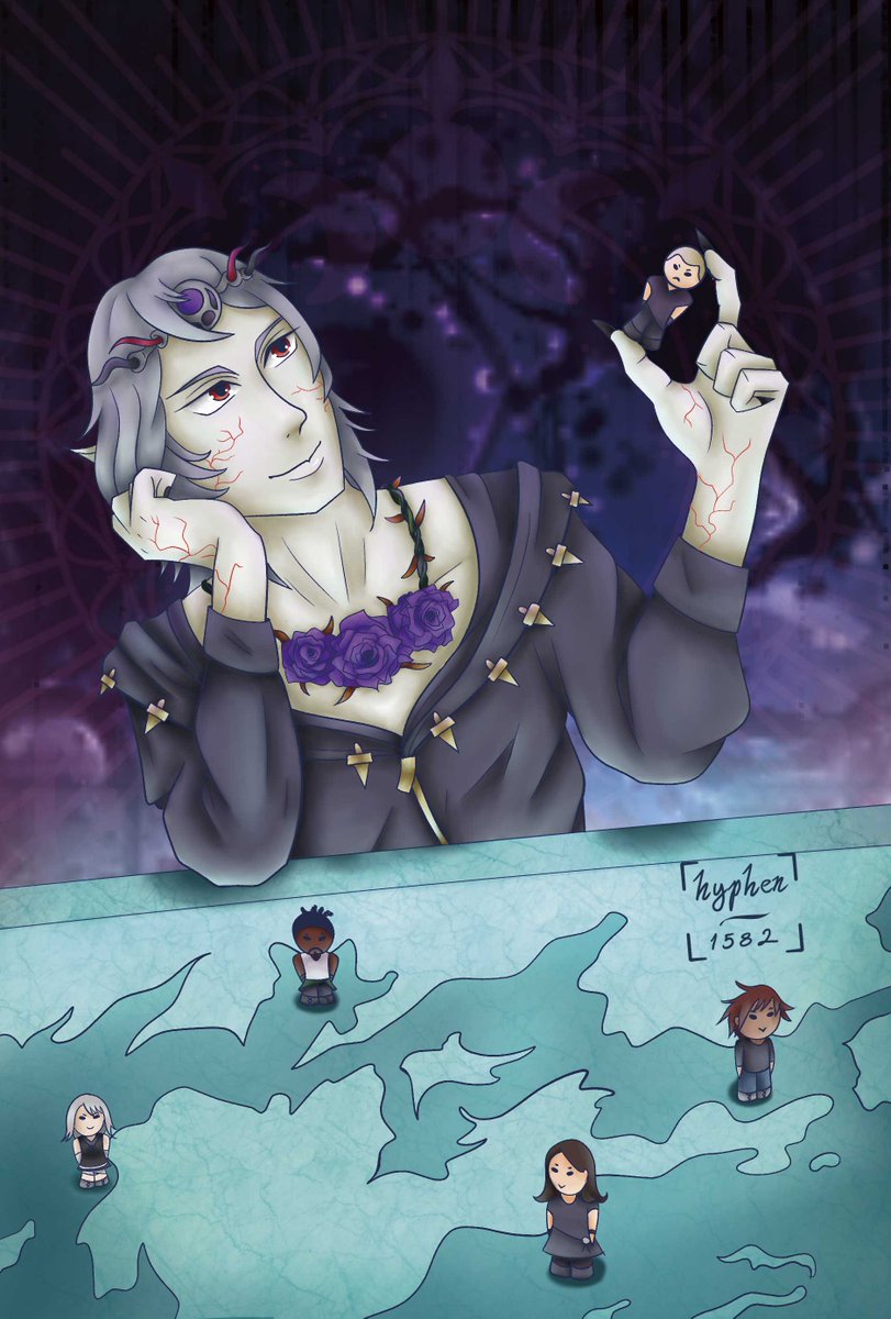 Here is the piece I made for <a href="/SoPFanbook/">Where the End Begins: A SoPFFO Unofficial Fanbook</a> 
I can finally share it!
I loved working on it, and the whole team is super incredible and creative.
Thank you for having me ❤️