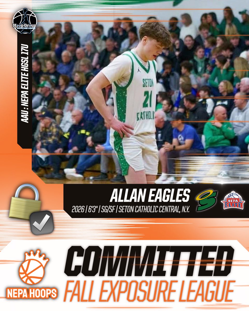 NEPA Hoops (@nepahoops) on Twitter photo π 2026 6β3β SG/SF Allan Eagles
Seton Catholic Central (NY) | NEPA Elite HGSL 17U
Officially LOCKED IN for the NEPA Hoops Fall Exposure League at Riverfront Sports in Scranton!
#NEPAHoops π€ #FallExposureLeague <a href="/AllanEagles/">Allan Eagles</a> <a href="/setoncchoops/">Seton Catholic Central Boys Basketball</a> <a href="/NEPA_Elite/">NEPA Elite Basketball</a> π 2026 6β3β SG/SF Allan Eagles
Seton Catholic Central (NY) | NEPA Elite HGSL 17U
Officially LOCKED IN for the NEPA Hoops Fall Exposure League at Riverfront Sports in Scranton!
#NEPAHoops π€ #FallExposureLeague <a href="/AllanEagles/">Allan Eagles</a> <a href="/setoncchoops/">Seton Catholic Central Boys Basketball</a> <a href="/NEPA_Elite/">NEPA Elite Basketball</a>