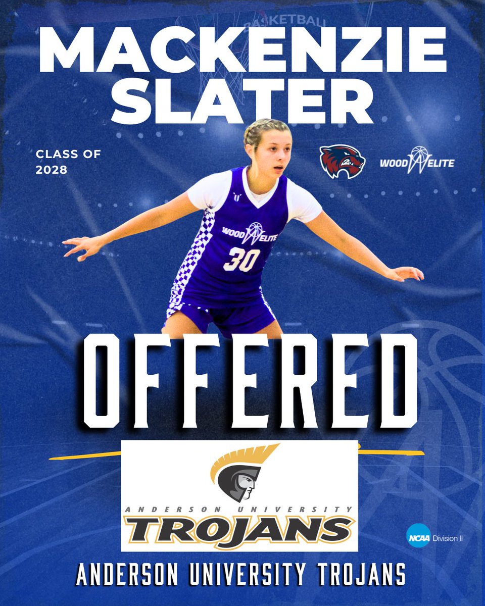 Quinton Wood (@woodeliteskillz) on Twitter photo Congrats to class of ‘28 Mackenzie Slater on her scholarship offer from Anderson University📈
<a href="/MackenzieS41914/">Mackenzie Slater</a> <a href="/KyleSandy355/">Kyle Sandy</a> <a href="/WoodElite2028/">Wood Elite 2028 E40</a> Congrats to class of ‘28 Mackenzie Slater on her scholarship offer from Anderson University📈
<a href="/MackenzieS41914/">Mackenzie Slater</a> <a href="/KyleSandy355/">Kyle Sandy</a> <a href="/WoodElite2028/">Wood Elite 2028 E40</a>