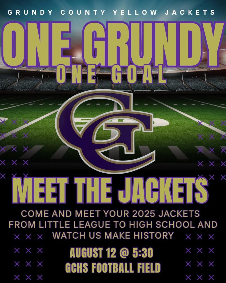 We are super excited about this new opportunity! Make plans to come out and meet our local athletes! #BuzzCity #ALLIN #OneGrundy