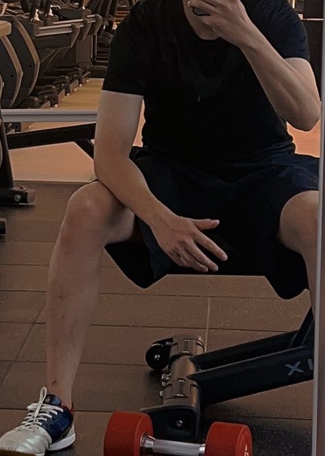 showtime2213's tweet photo. 朝からジム☺️🏋️ https://t.co/J76yDqJ1yu