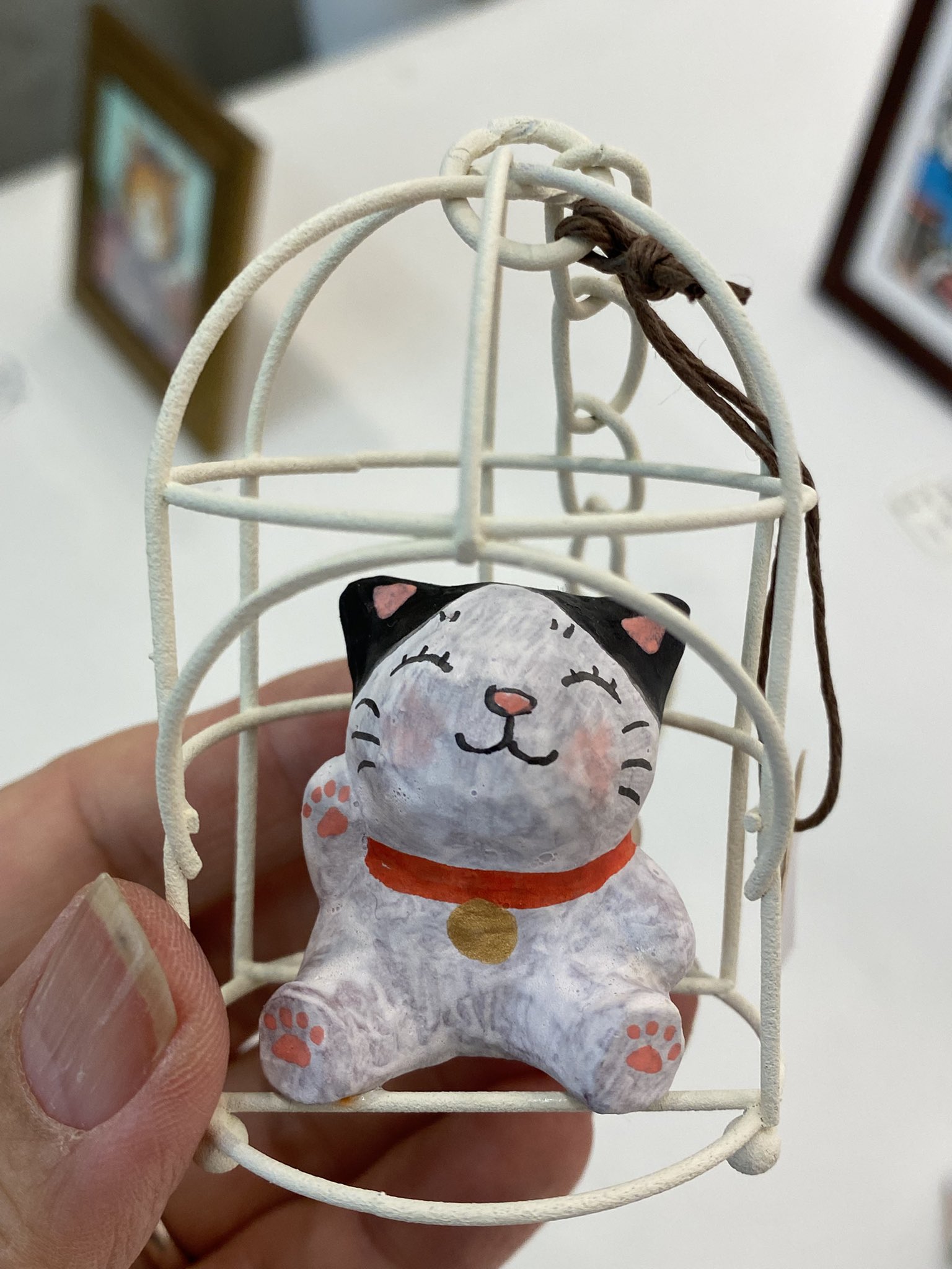 切り絵 一葉 観音　松風直美 松風直美 (@nekotemori) / X