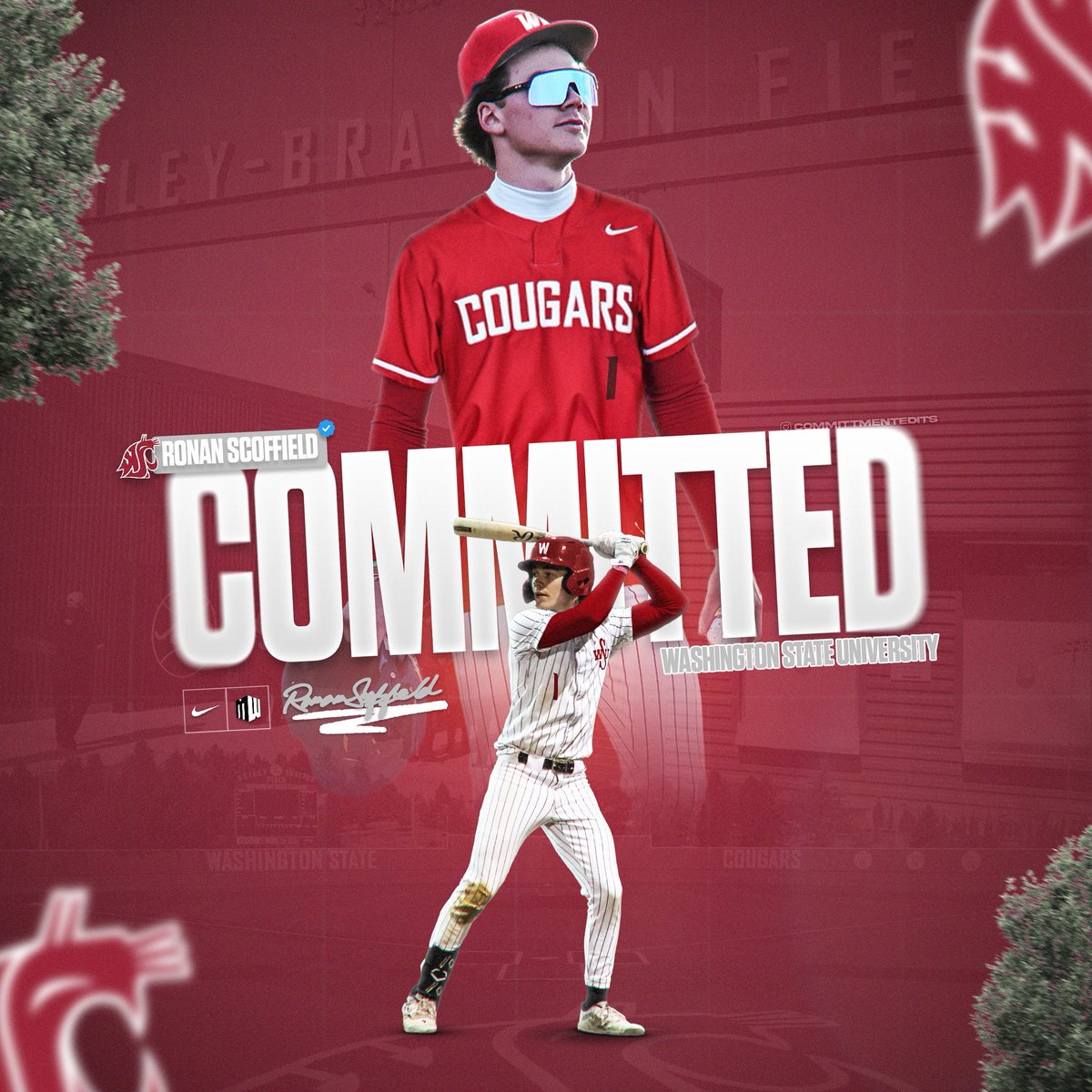Ronan Scoffield (@ronansco) on Twitter photo I am super excited and thankful to announce my commitment to Washington State University!! Thank you for this opportunity <a href="/TommyRich27/">Tommy Richards</a> <a href="/NathanChoate22/">Nathan Choate</a> <a href="/CoachDanBower/">Coach Dan Bower</a> and the rest of the WSU staff. Thanks to all my coaches and especially my family for helping me get to this point. I am super excited and thankful to announce my commitment to Washington State University!! Thank you for this opportunity <a href="/TommyRich27/">Tommy Richards</a> <a href="/NathanChoate22/">Nathan Choate</a> <a href="/CoachDanBower/">Coach Dan Bower</a> and the rest of the WSU staff. Thanks to all my coaches and especially my family for helping me get to this point.