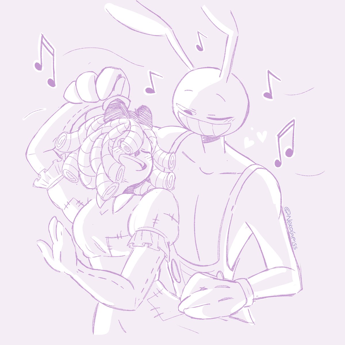 Dance ✨🎵
Bunnydoll ❤️✨

#bunnydoll #dance #DigitalCircus #jaxTADC #ragathaTADC #TADC #theamaizingdigitalcircus #jaxxragatha #ragathaxjax