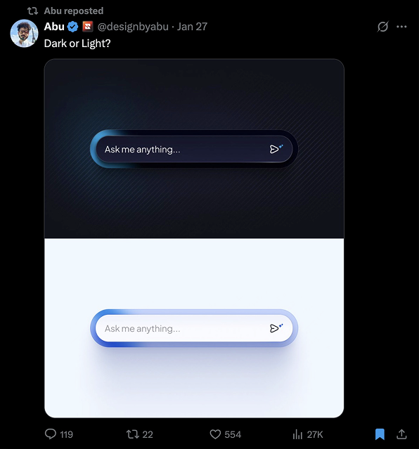 MarkKnd's tweet image. The guy literally stole our design and says it&apos;s his 💀