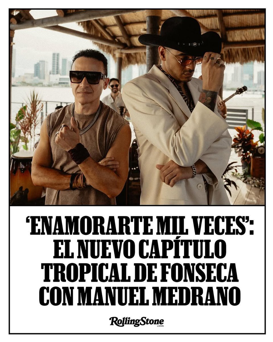 Fonseca (@fonseca) on Twitter photo #EnamorarteMilVeces 💌 presente en <a href="/RollingStoneCol/">Rolling Stone en Español - Colombia</a> 🔥🤟🏼
es.rollingstone.com/enamorarte-mil… #EnamorarteMilVeces 💌 presente en <a href="/RollingStoneCol/">Rolling Stone en Español - Colombia</a> 🔥🤟🏼
es.rollingstone.com/enamorarte-mil…