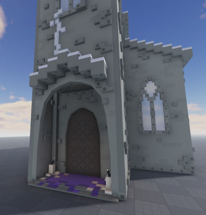 GleamingQuartz's tweet photo. Medieval Winter Church ⛪🏰

#Roblox #RobloxDev #RobloxStudio https://t.co/9BjBXlku3W