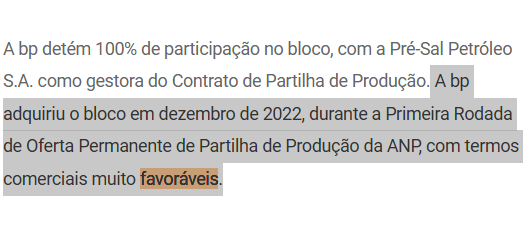 JefinhoMenes's tweet photo. Sabe esse tanto de petróleo descoberto hoje no Brasil e que vale aproximadamente R$300 bilhões?

Não vai ficar quase nada pro Brasil.

Bolsonaro vendeu ela por R$8 milhões...

Hoje a BP ainda disse que foram adquiridos em condições comerciais muito favoráveis. https://t.co/54bTmOOk65