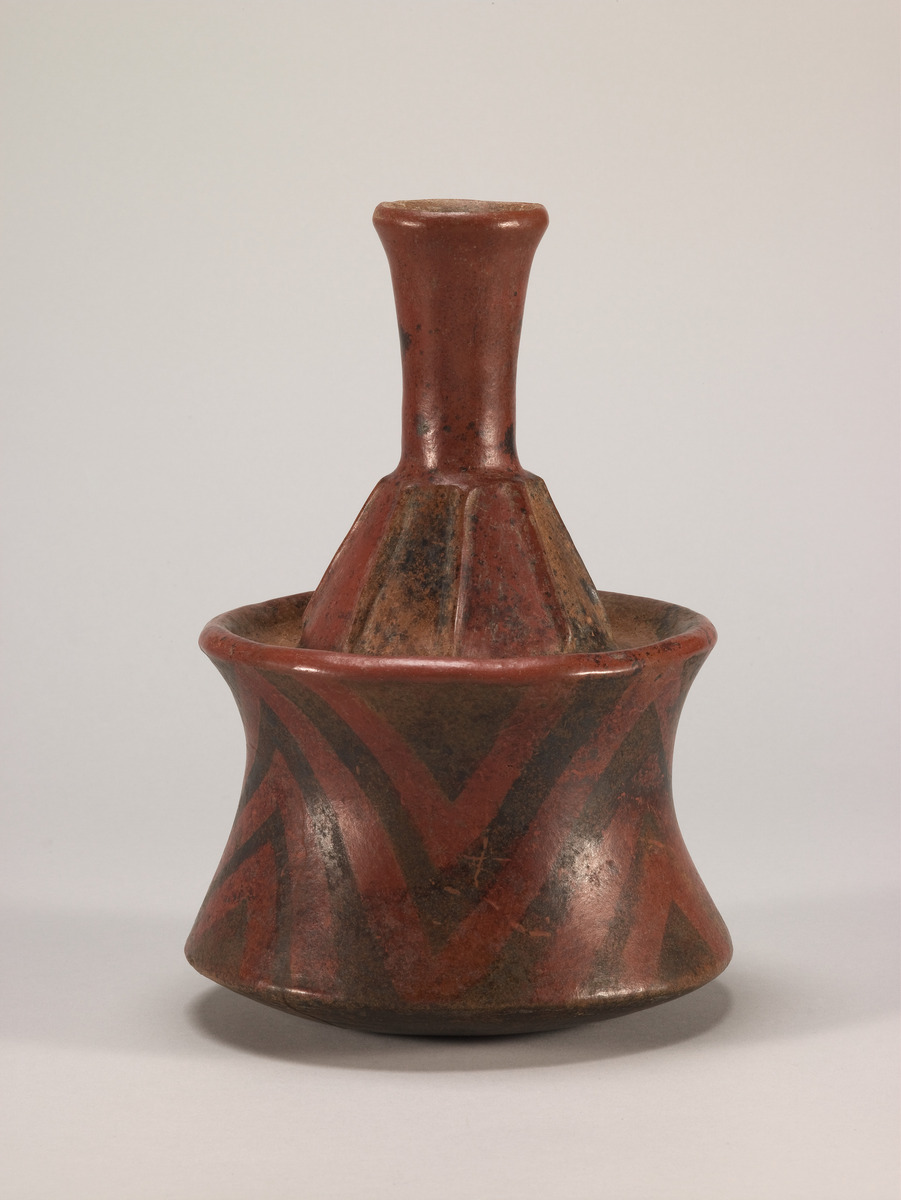 Vessel with Painted Motifs #artbots #slam