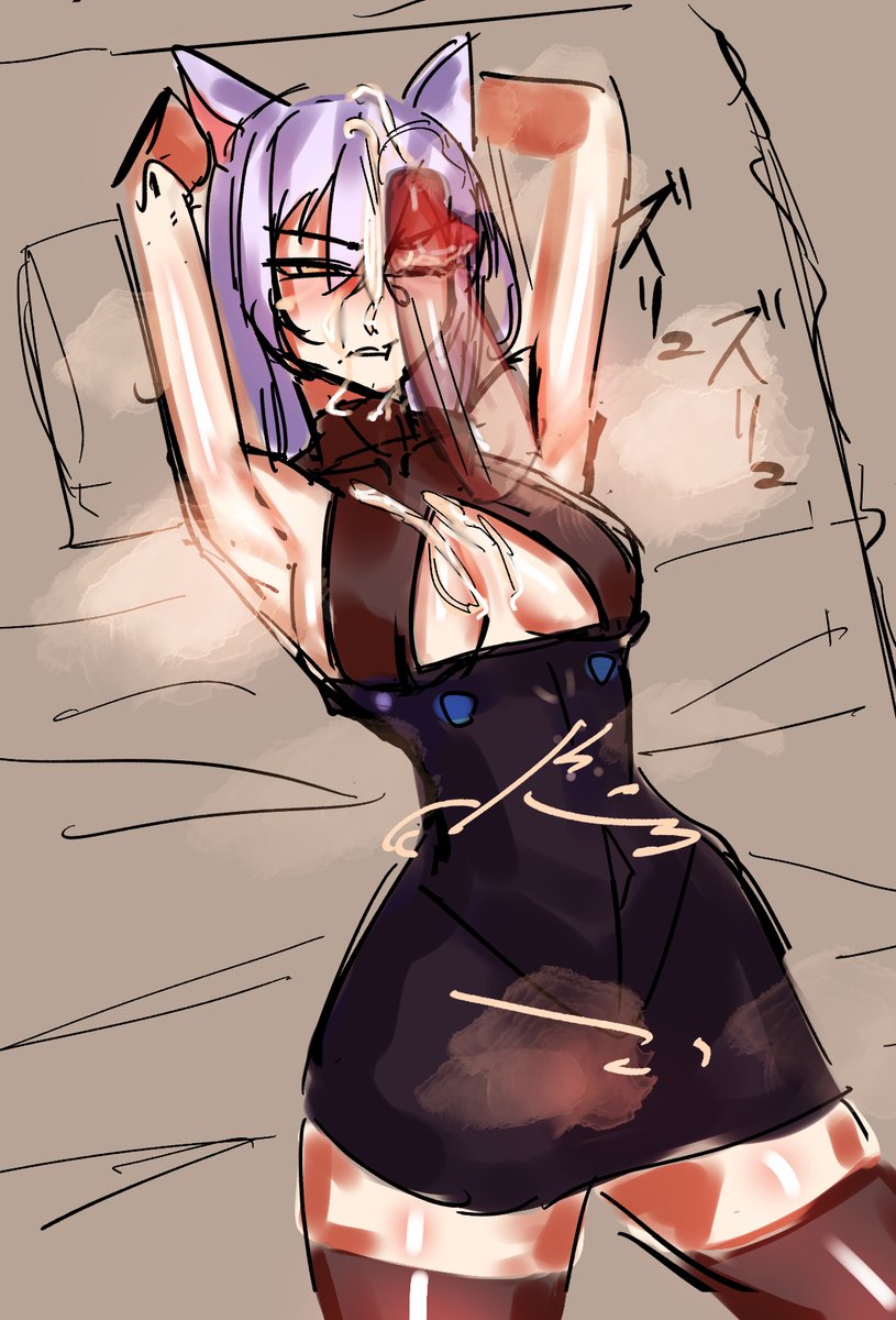 きったないチンカスまみれのちんぽできったないザーメンをスカベンジャーの顔に入念に塗りたくる絵を描きたかったんですけど。
スカベンジャーのこういうのもっと描きたいのでもっと描きたいです。 