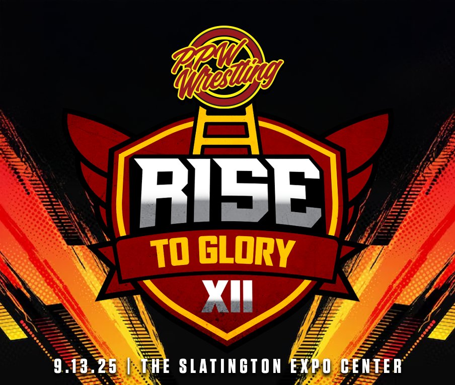 PPW Nation, Let Loose is this Saturday!

And it's also your first chance at tickets for our 12th Anniversary Show, Rise to Glory, on September 13th!

Let Loose tickets are still available at ppwwrestling.com/shop

🎨: <a href="/bm2kx/">Lor Diaz</a>