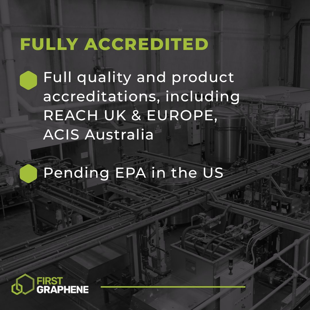 Our advanced manufacturing facility in Western Australia uses a reliable supply of high-quality raw graphite to produce our scalable graphene products.

Learn more about the operational capabilities of our Henderson facility 👇

#graphene #manufacturing   #facility