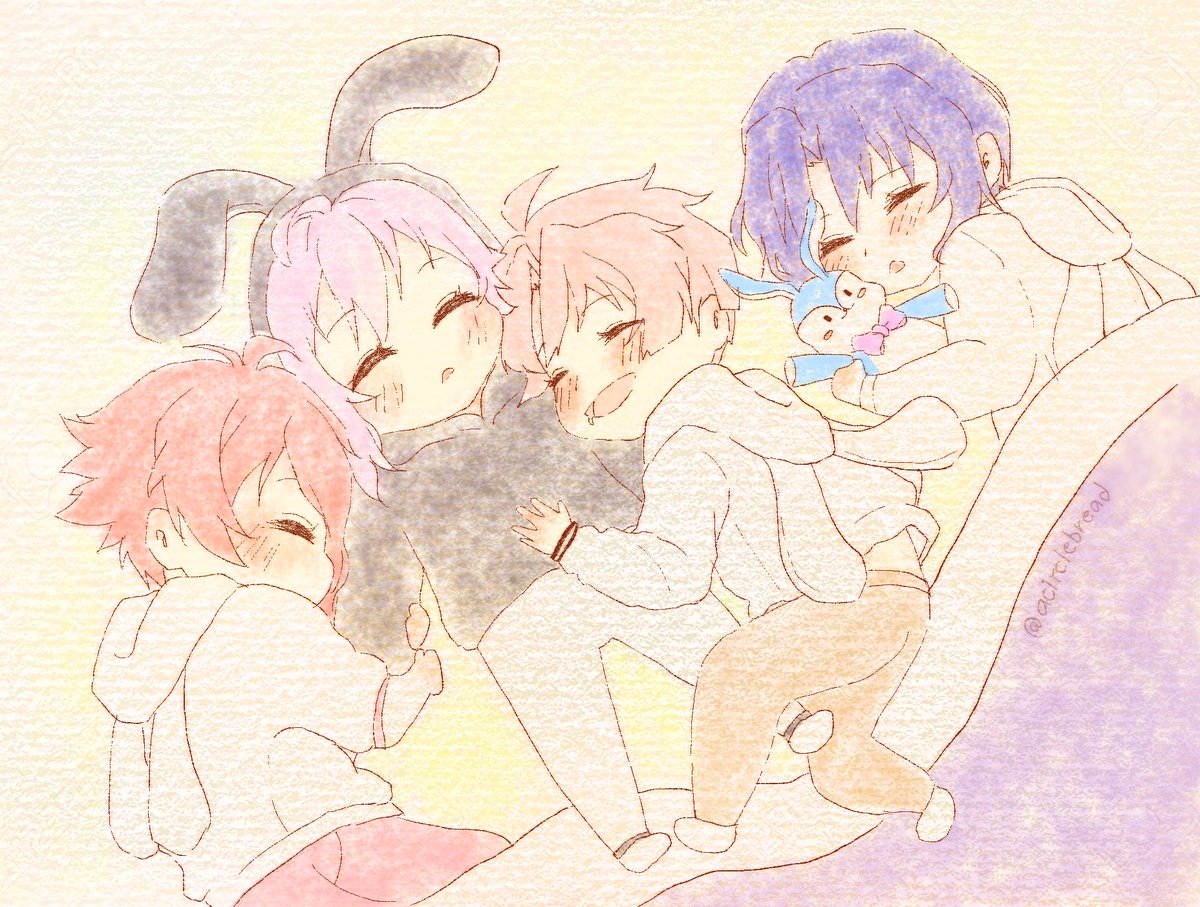 This is my most favorite drawing I made ever why are they so cute 

#アイナナ
