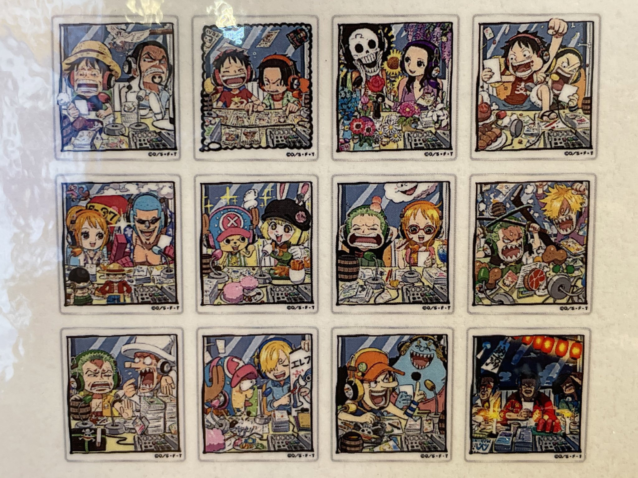ONEPIECE 缶マグネット セット 麦わらストア マルイ ょ タピオカから冷蔵庫や玄関ドアなどに貼り付けられる『ONE PIECE