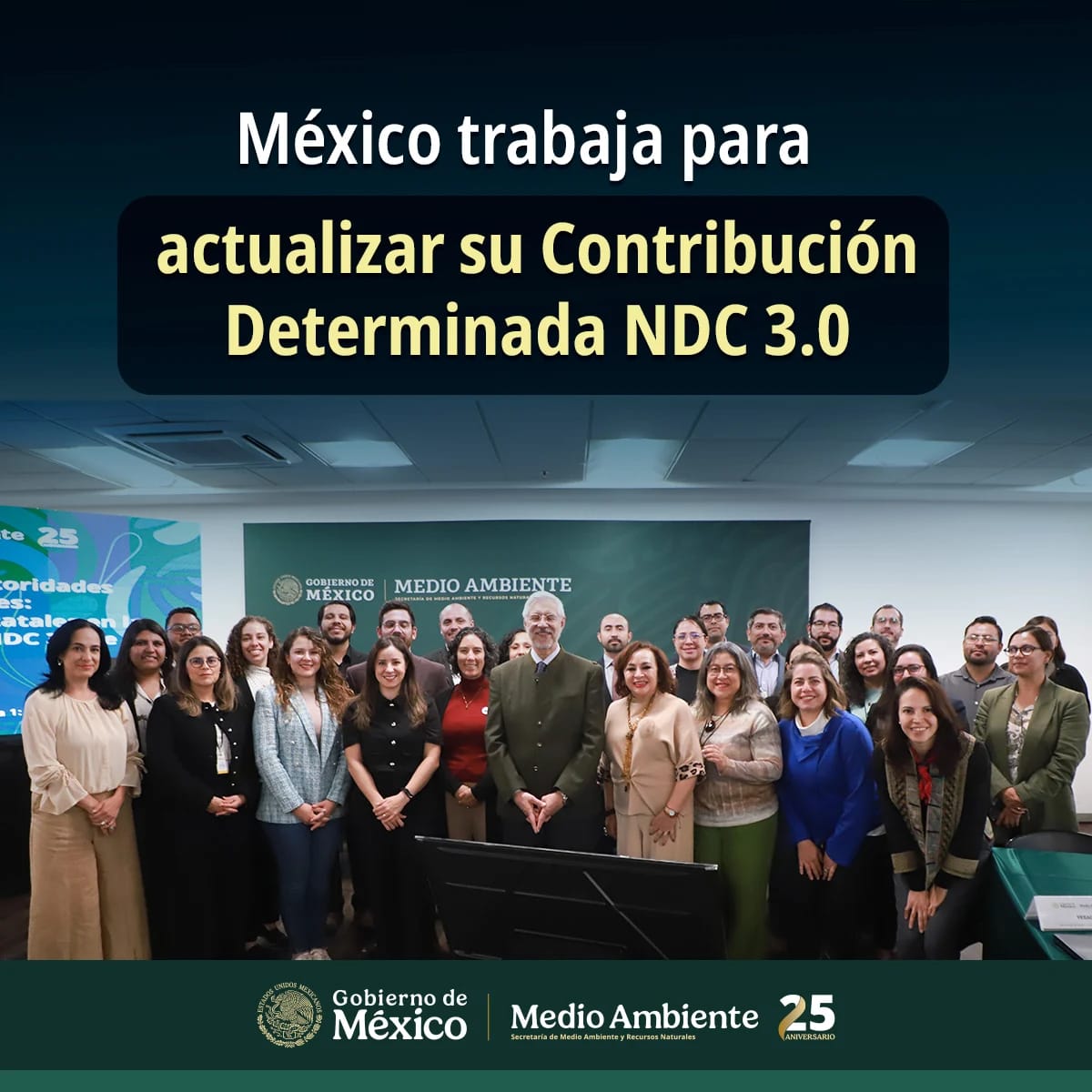 📄 #COMUNICADO | México trabaja para actualizar su Contribución Determinada NDC 3.0.

➡️ bit.ly/3IZbX8s
#SomosMedioAmbiente