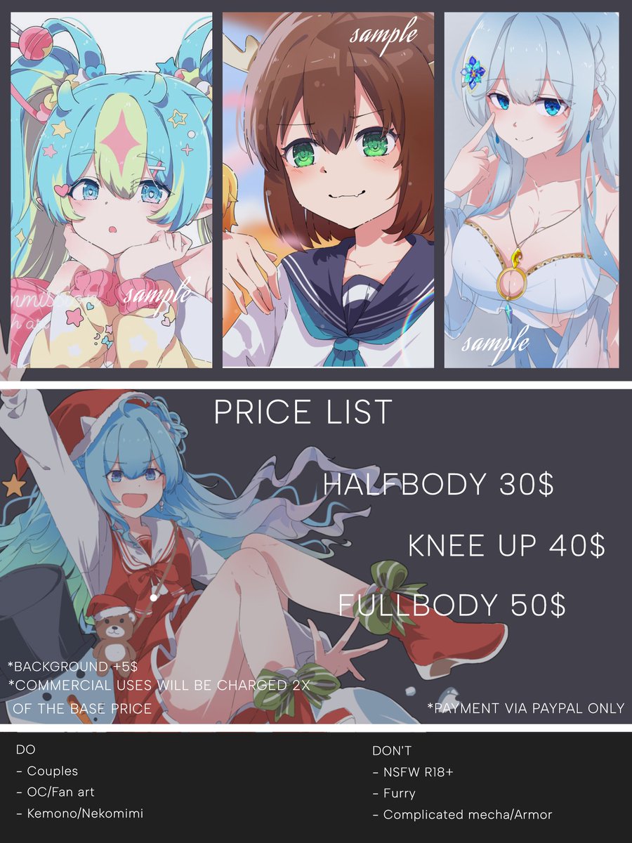 OPEN COMMISSION!! ✨
Retweet are very appreciated!   

Feel free to DM me on Twitter or vgen if you are interested, or if you have some questions   
You can also order on vgen :vgen.co/001Hijrah

Thank youu !!

#VGenComms  #VGenOpen  #Commission  #commissionopen