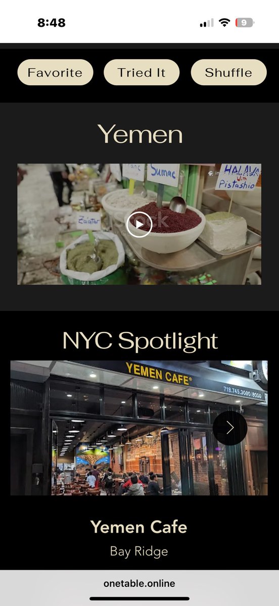 jmood15's tweet photo. I’m building OneTable (https://t.co/677lOC78cr) in public. NYC residents are just a few subway stops from countless overlooked ethnic neighborhoods and businesses. Effortless day trips can feel like trips across the globe. Still rough, still early. Feedback is always welcome. https://t.co/mtWPKr4tko