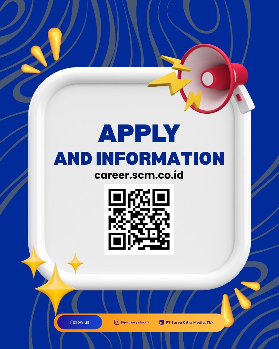 PT Surya Citra Media Tbk

IMMERSE - Emtek Media's independent internship program aims to build a meaningful learning and work experience ecosystem for both students and the company, through mutually beneficial collaboration.