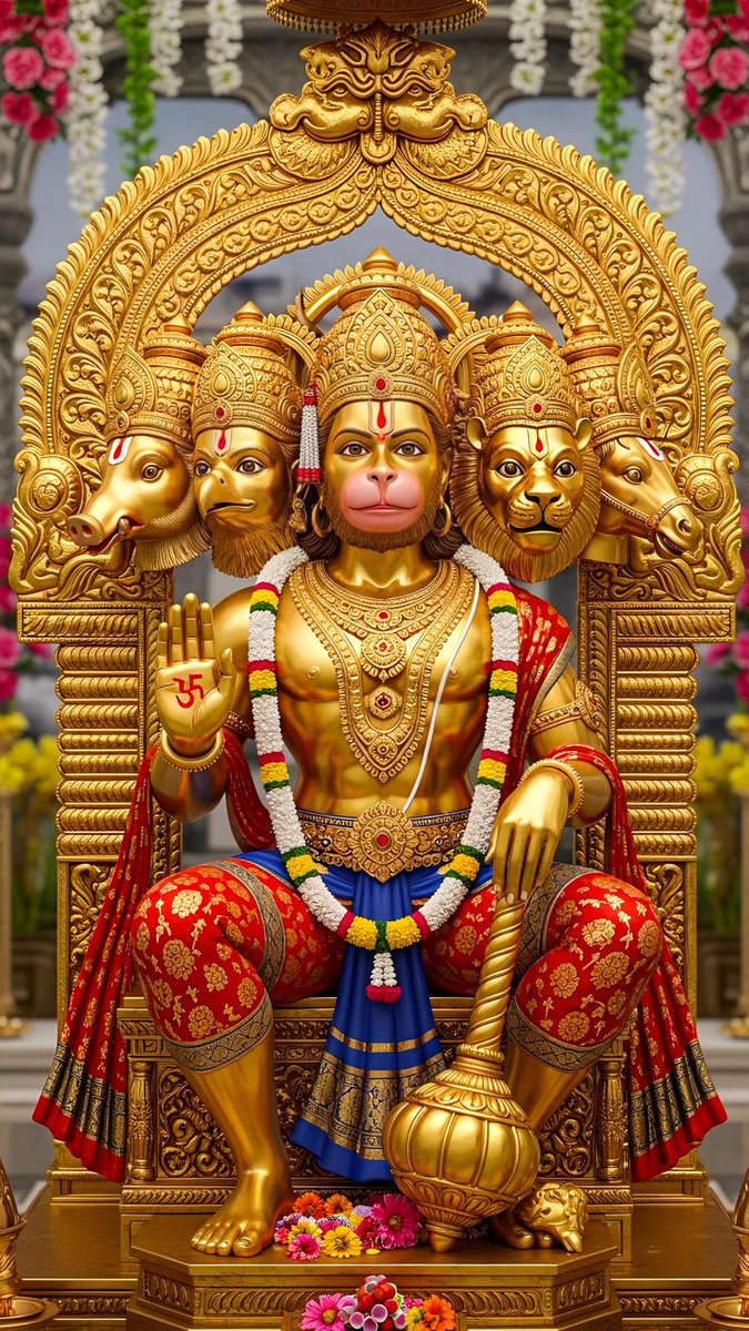पंचमुखी हनुमान के अद्भुत अलौकिक दिव्य दर्शन 🙏