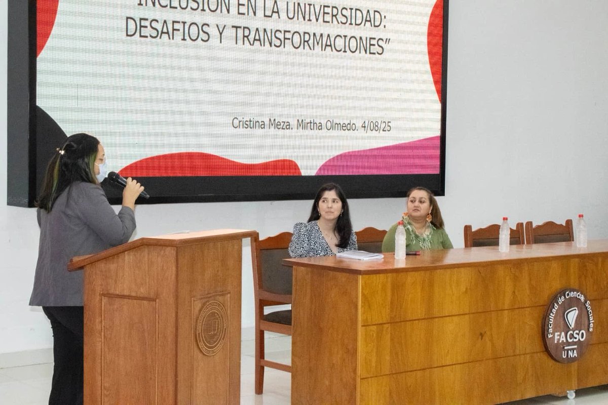 🟣 Este lunes 4 de agosto, la FACSO-UNA dio inicio oficial al Semestre Par del año académico 2025
facebook.com/share/p/1BTBDJ…