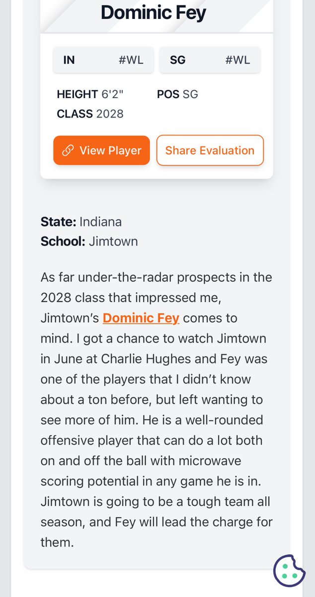 Dominic Fey (@dominicfey) on Twitter photo Thank you <a href="/kylerstaley/">Kyler Staley</a> for putting me in your “2028 Class: Kyler’s Five Prospects that Stood Out this Summer” Thank you <a href="/kylerstaley/">Kyler Staley</a> for putting me in your “2028 Class: Kyler’s Five Prospects that Stood Out this Summer”