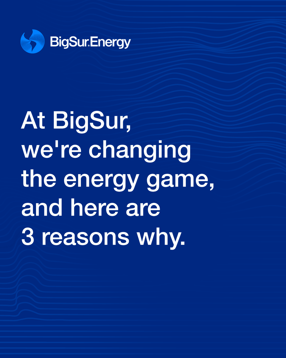 BigSur Energy tweet media