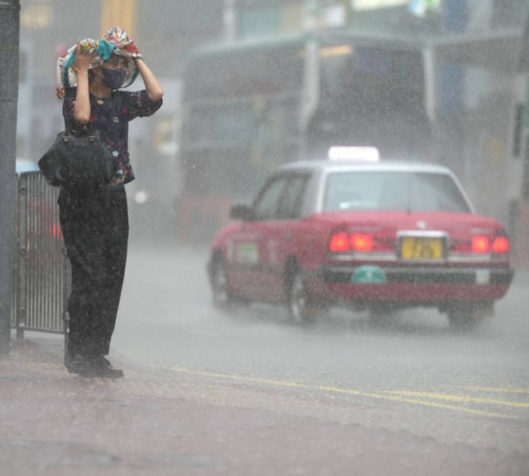 Good morning from Hong Kong, where it's absolutely pissing down.